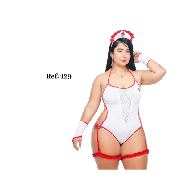 Traje Sensual Y Erotica De Enfermera