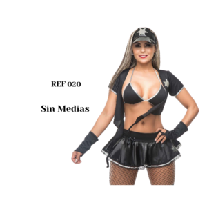 Traje Sensual Y Erotico De Policia 2