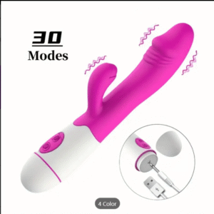 Vibrador de Doble Cabeza Rosa