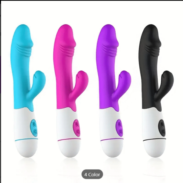Vibrador de Doble Cabeza Rosa - Image 7