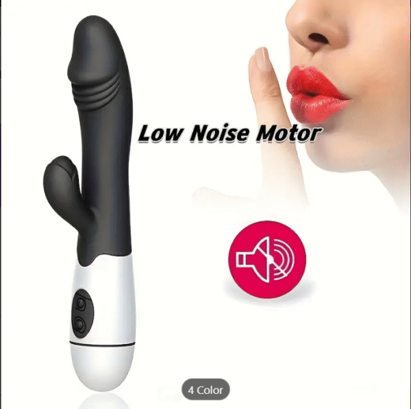 Vibrador de Doble Cabeza Rosa - Image 3