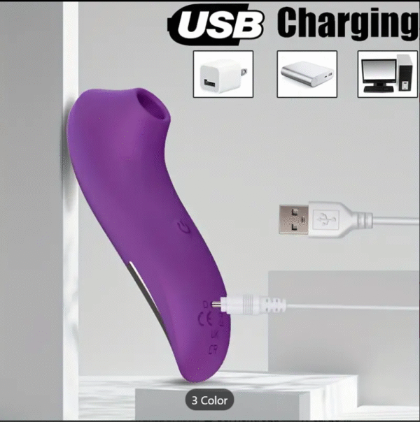 Clit Sucker Vibrador Para Mujeres negro - Image 6
