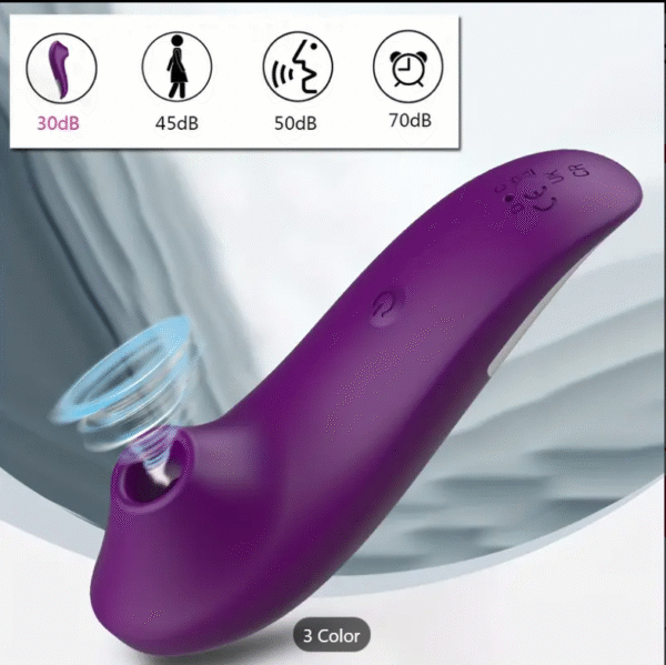 Clit Sucker Vibrador Para Mujeres negro - Image 3