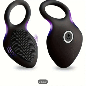 Anillo Vibrador de Estimulación Clitoriana Negro