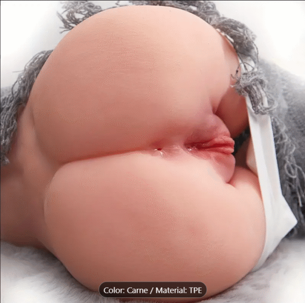 Compañero íntimo masculino con vagina y bolsillo de puerta trasera - Image 2