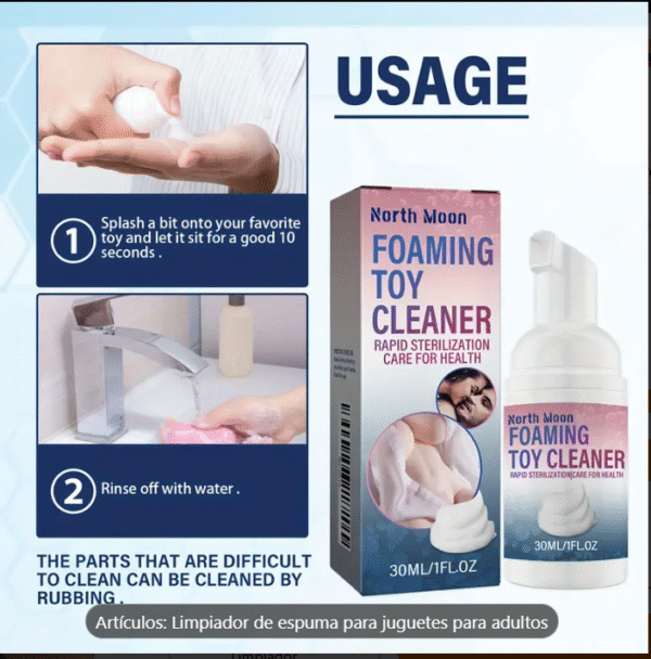 Cuidado de juguetes para adultos Sex Toys, suaves y no irritantes - Image 6
