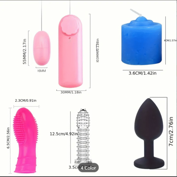 Juego de 23 Piezas de Juguetes Eróticos BDSM - Image 2