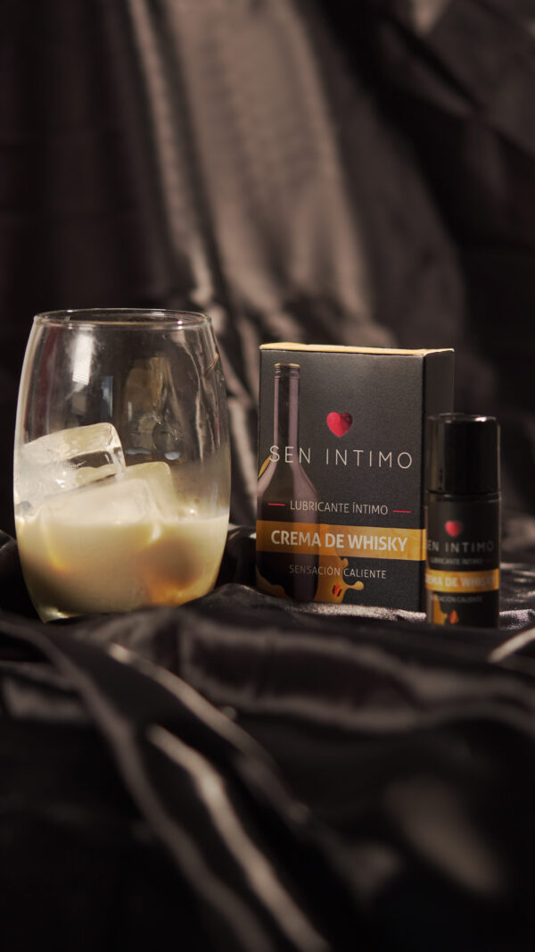 Lubricante Caliente Crema de Whisky X 30 ML Sen Intimo - Image 3