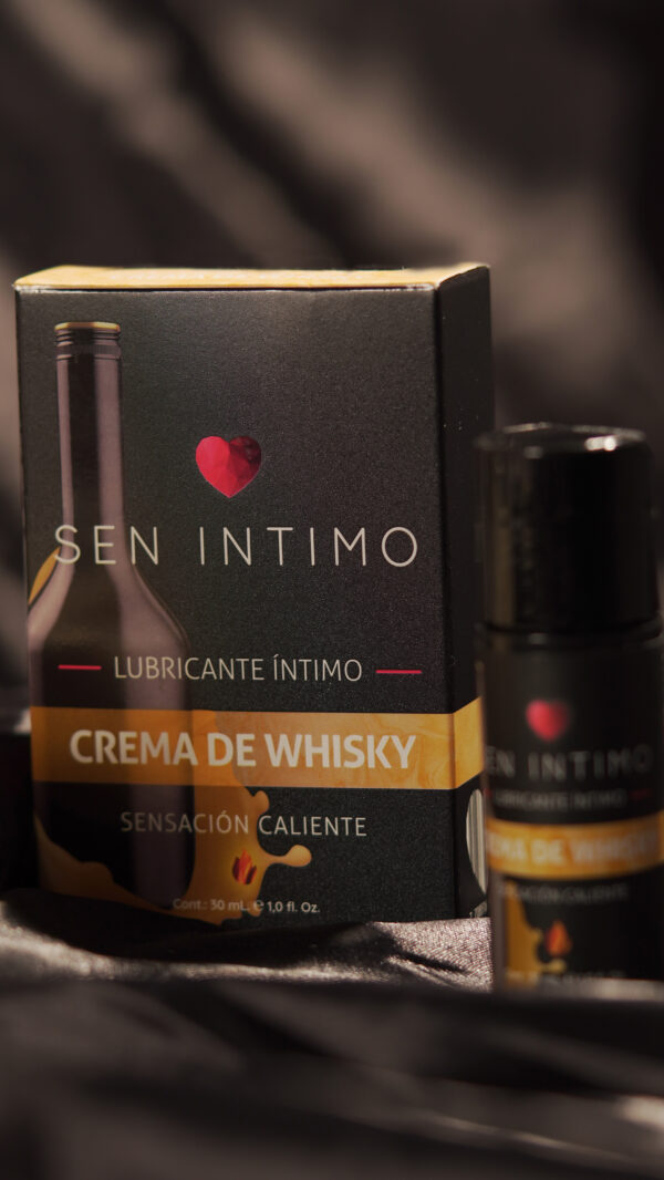 Lubricante Caliente Crema de Whisky X 30 ML Sen Intimo - Image 2
